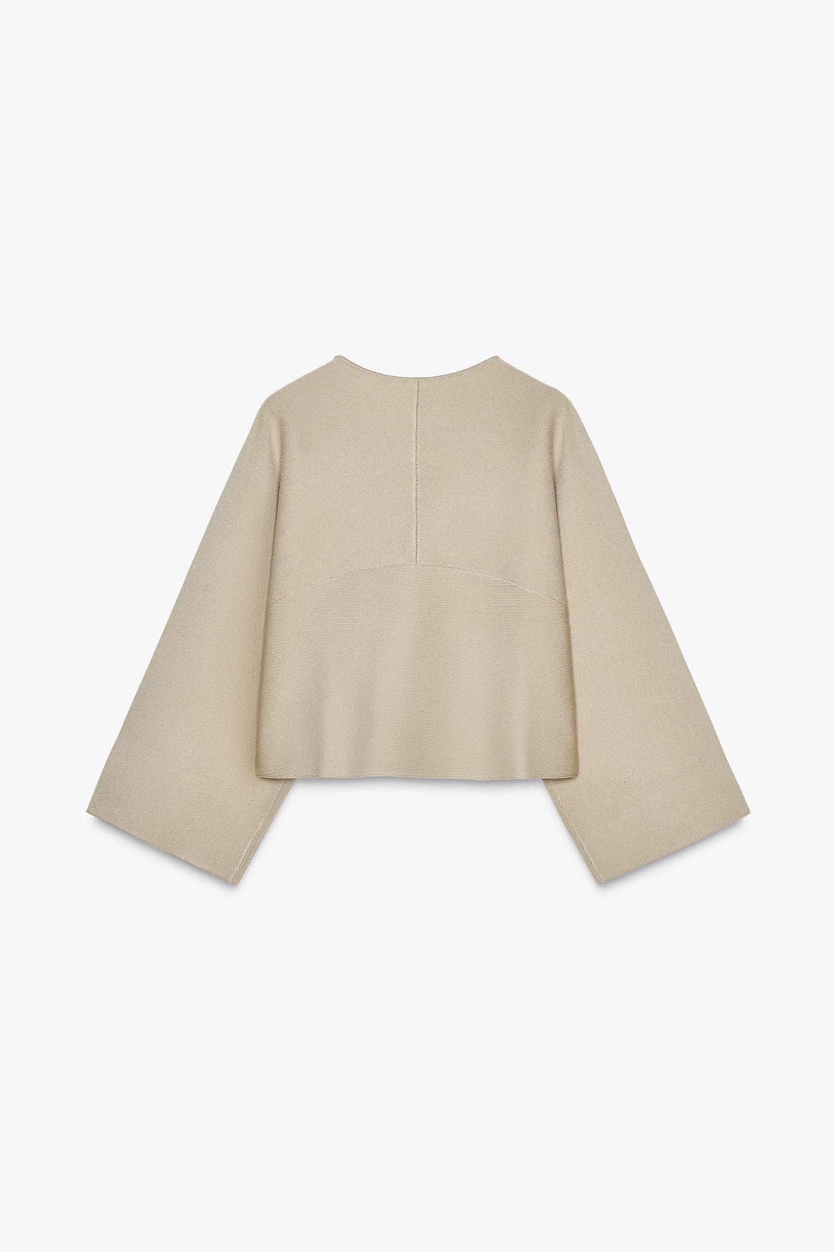 KNIT WRAP TOP Product Image