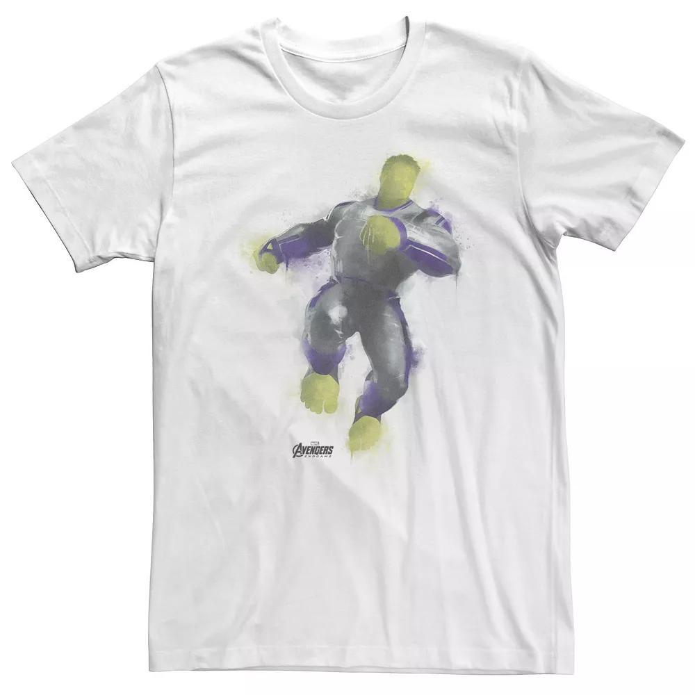 Big & Tall Marvel Avengers Endgame Hulk Spray Paint Pose Tee, Men's,  Product Image