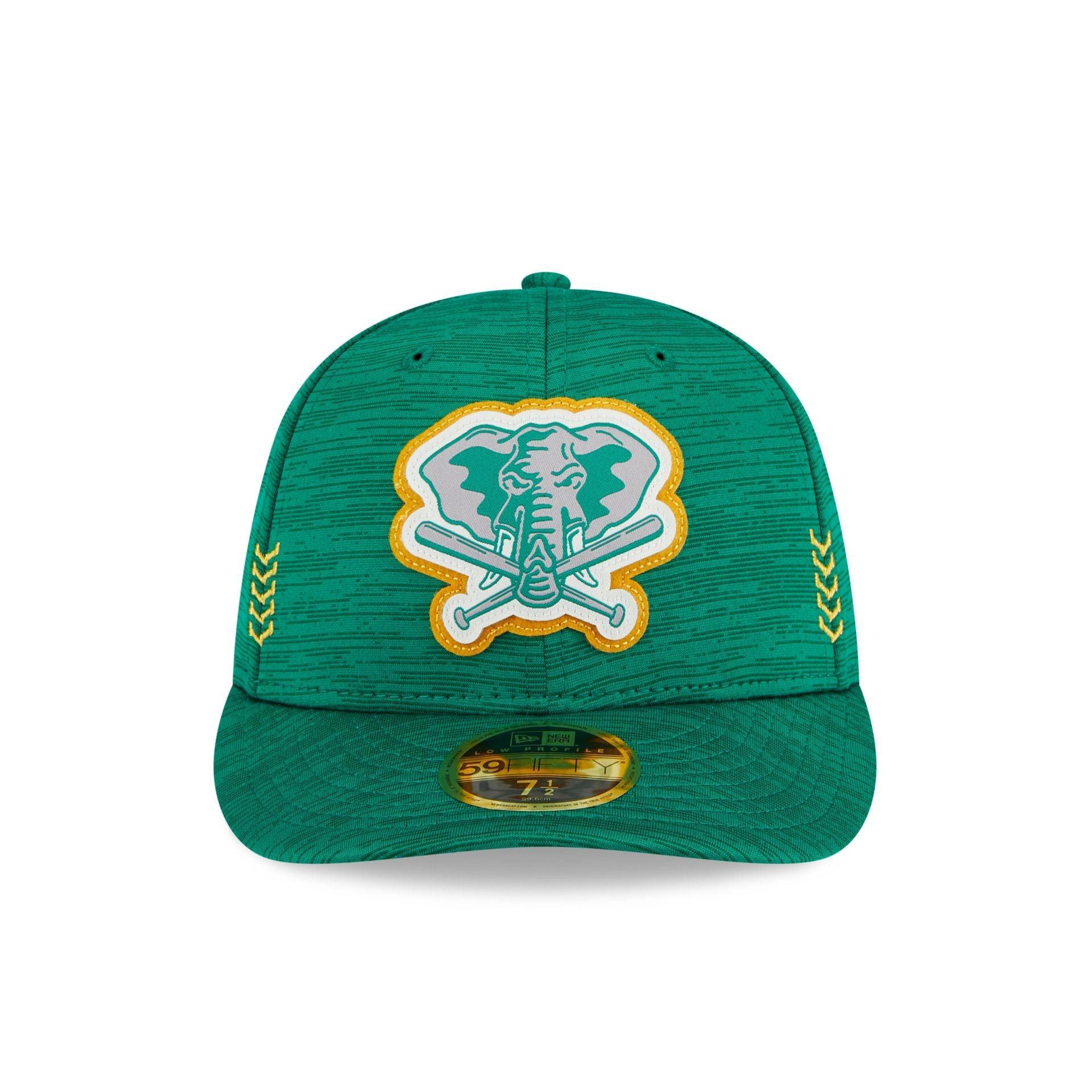 Oakland Athletics 2024 Clubhouse Low Profile 59FIFTY Fitted Hat Male Product Image