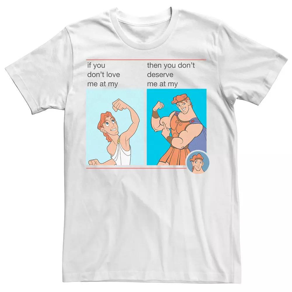 Disney's Hercules Meme Portrait Grid Men's Tee,  Product Image