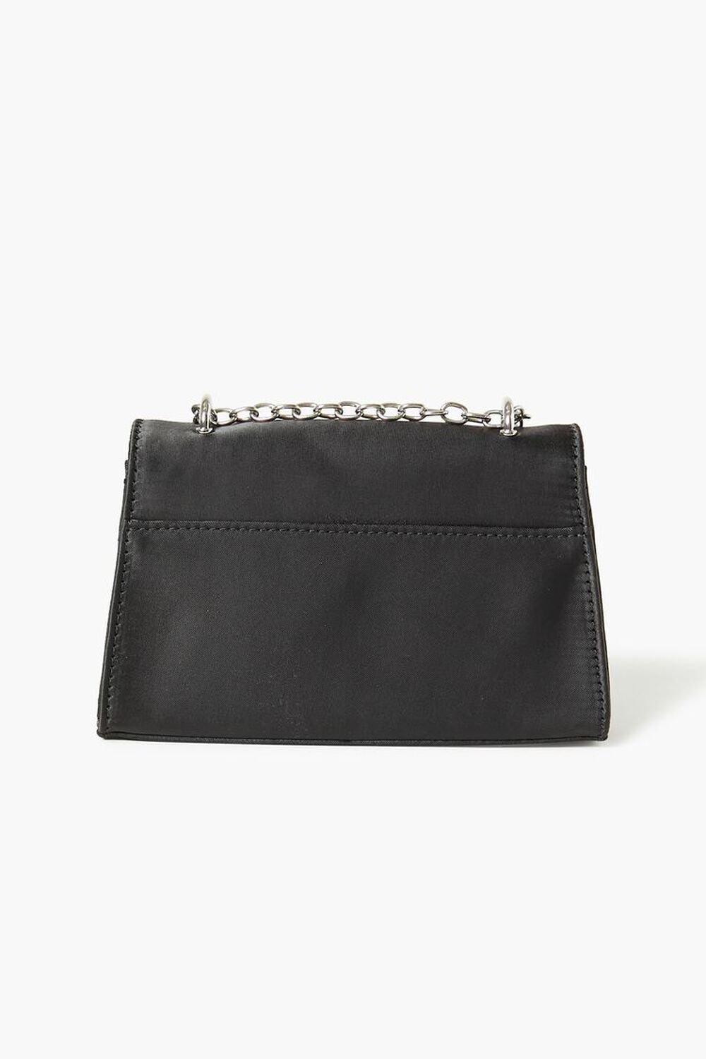 Rhinestone Buckle Shoulder Bag | Forever 21 Product Image