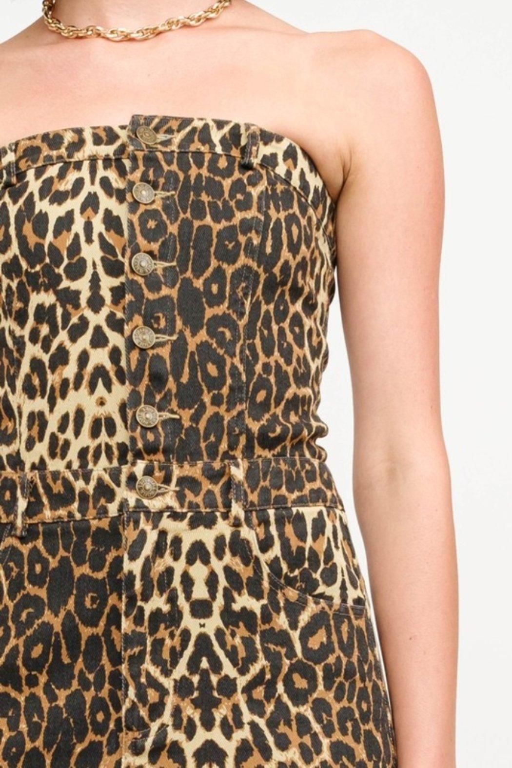 Leopard Midi Dress Product Image