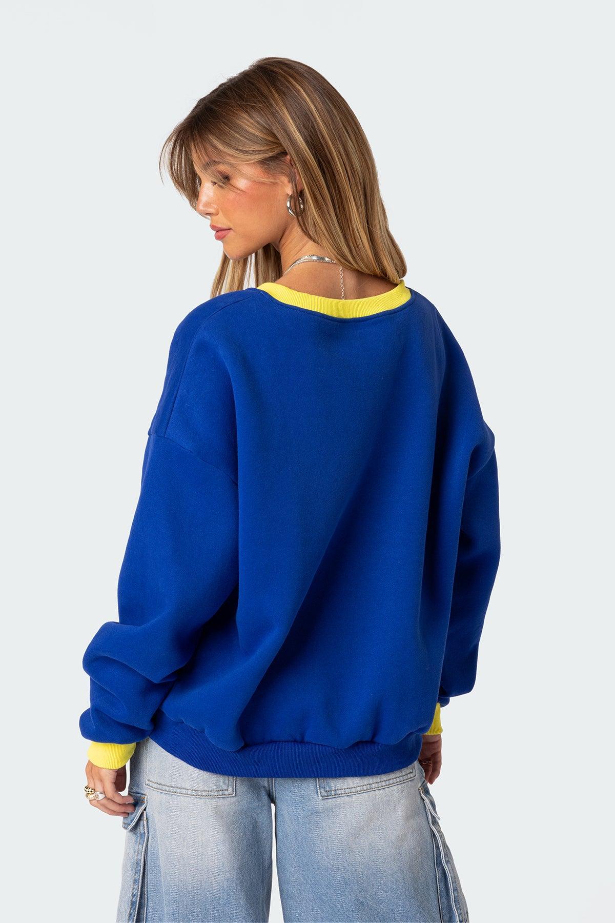 Italy Oversized Sweatshirt Product Image