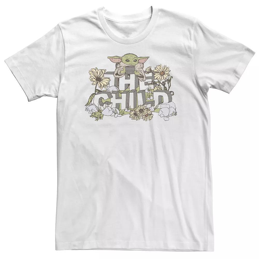 Big & Tall Star Wars Vintage Flower Child Tee, Men's,  Product Image