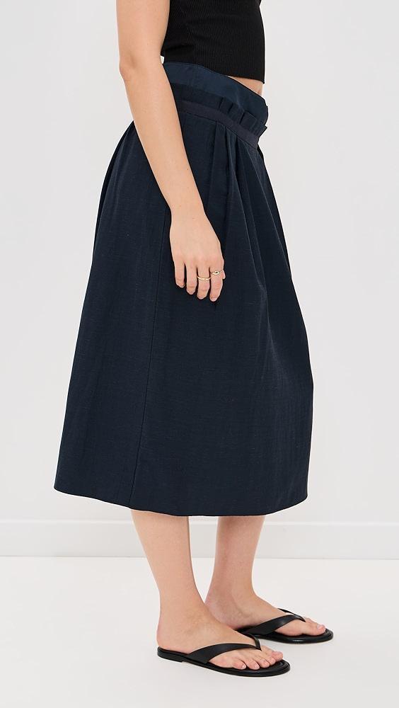 Vince Double Waist D-Ring Skirt | Shopbop Product Image