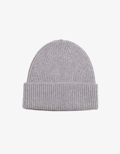 Merino Wool Beanie - Heather Grey Product Image