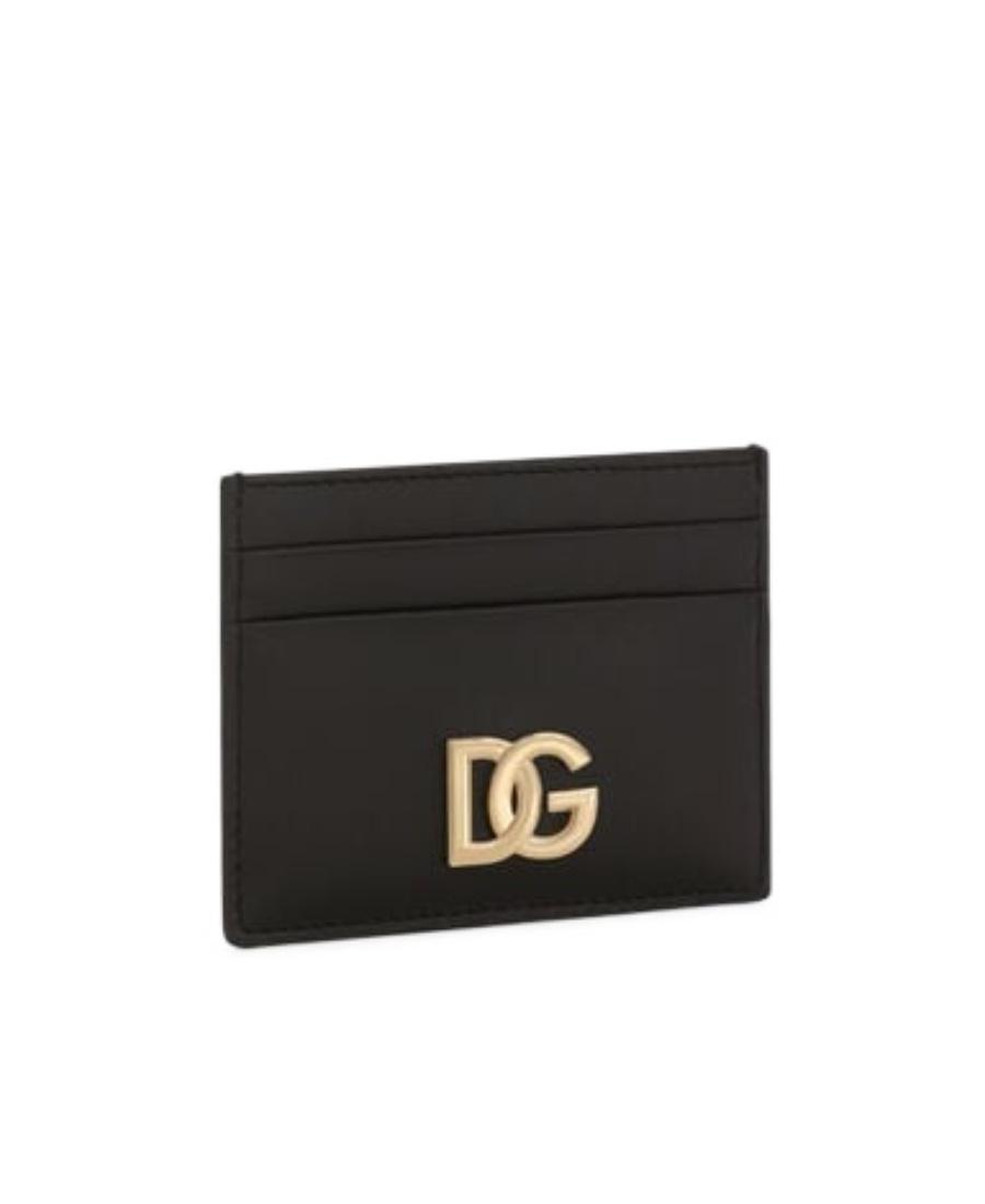 DOLCE & GABBANA Logo-plaque Cardholder In Black Product Image