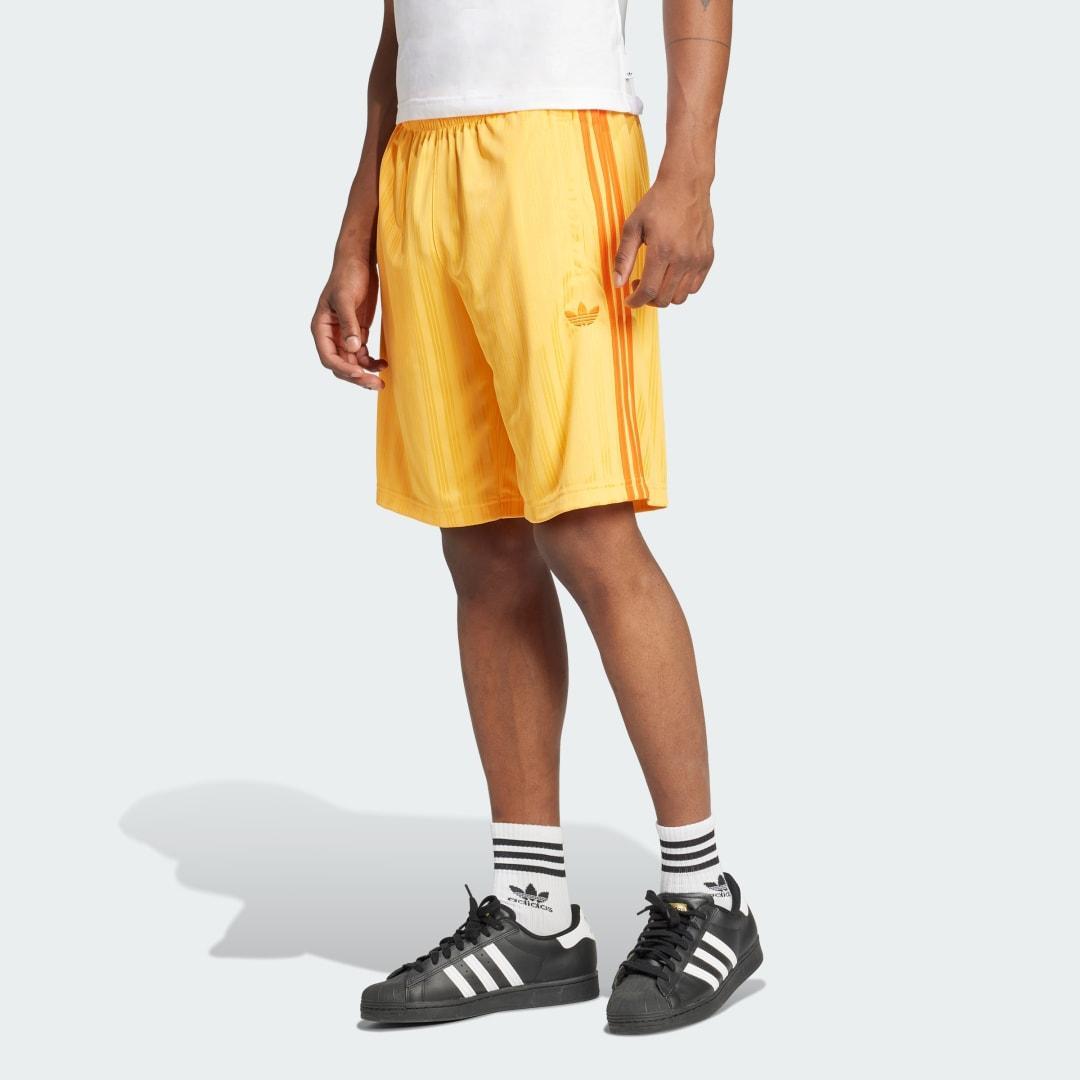 adidas Adicolor Shorts Real Gold S Mens Product Image