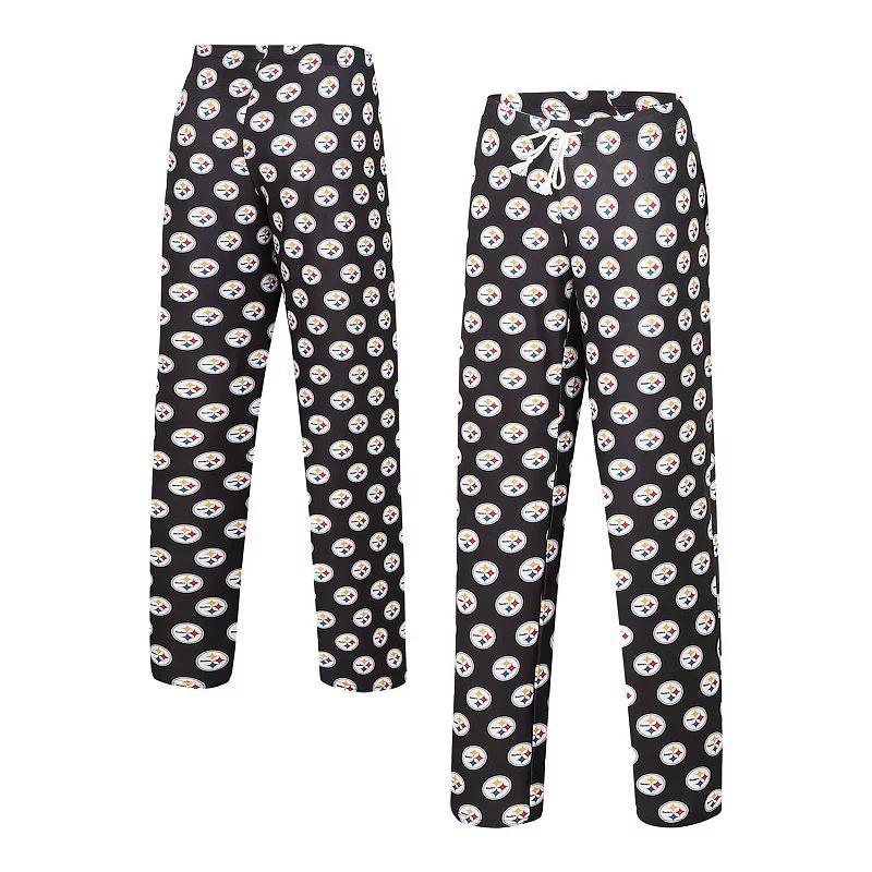 Womens Concepts Sport Pittsburgh Steelers Gauge Allover Print Sleep Pants Product Image