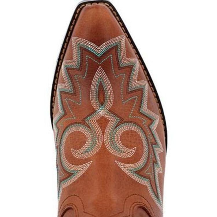 SALE Crush by Durango® Ladies' Golden Brown 12" Western Snip Toe Boots Product Image