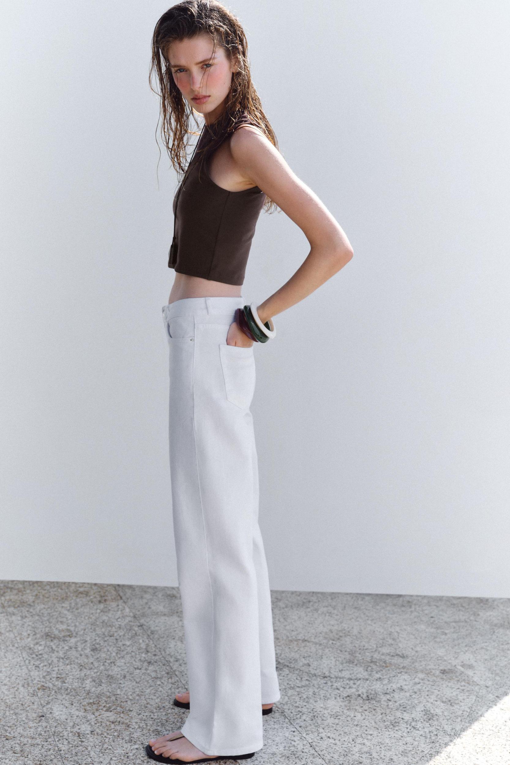COTTON CROPPED TOP Product Image
