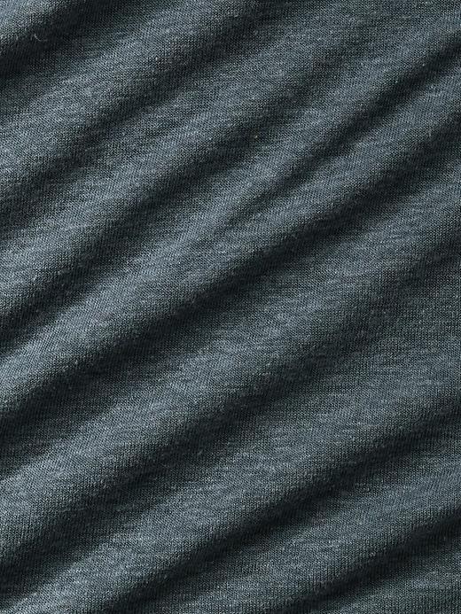 Getaway Linen Blend V-Neck Tee Product Image