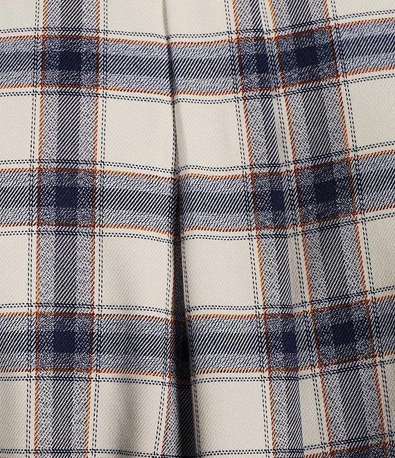 Rowm Long Sleeve Jaspe Medium Plaid Button Down Shirt Product Image