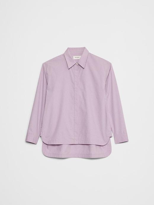 Oversized Cotton Shirt Product Image