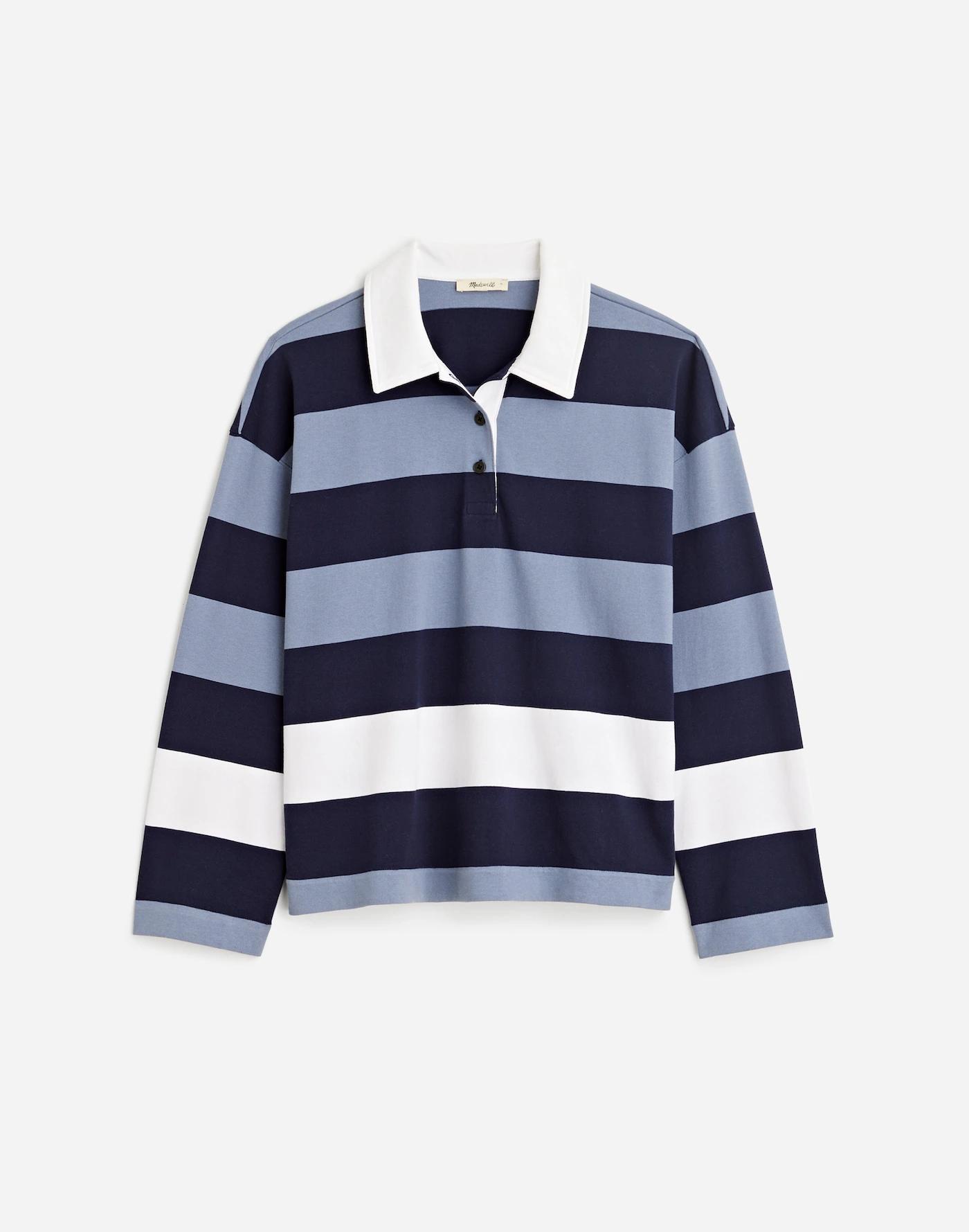 Rugby Long-Sleeve Polo Shirt Product Image