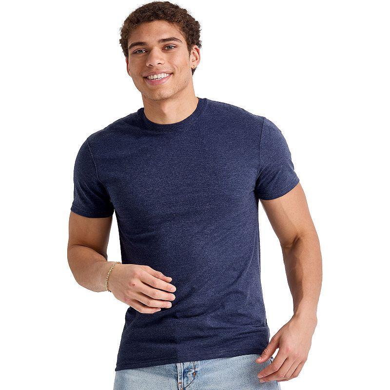 Hanes Originals Mens Tri-Blend T-Shirt Slate 2XL Product Image