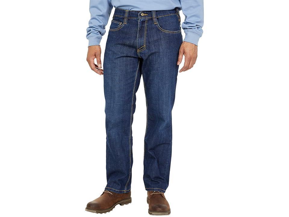 5.11 Tactical Defender-Flex Jeans Straight in Stone Wash Indigo (Stone Wash Indigo) Men's Jeans Product Image