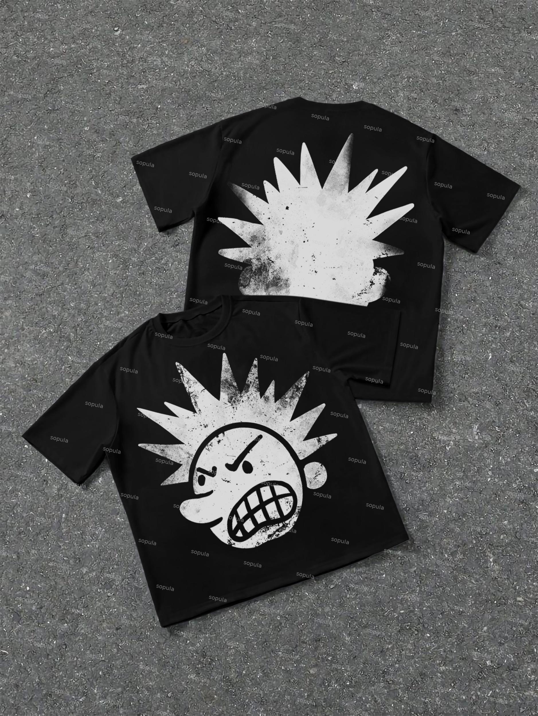 Sopula The Brain Explodes Graphic Cotton T-Shirt Product Image