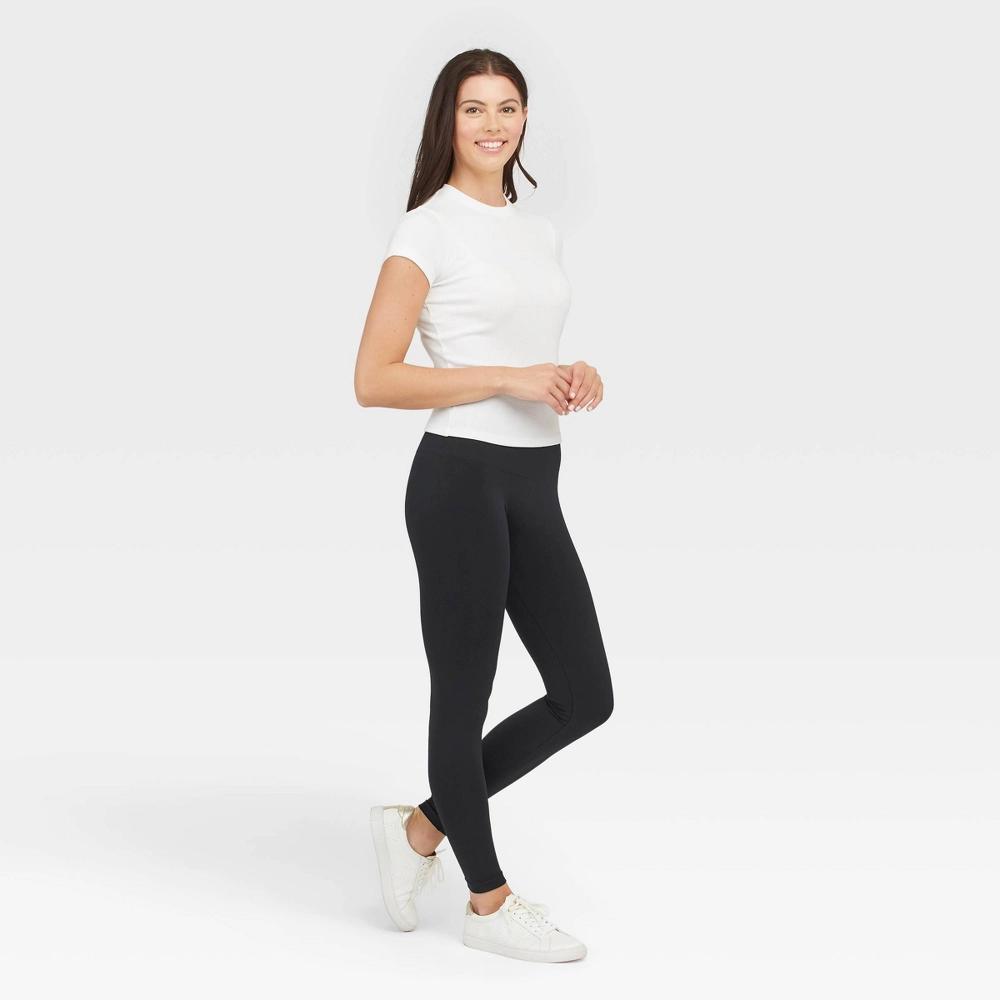 ASSETS by SPANX Womens Seamless Leggings - Black Product Image