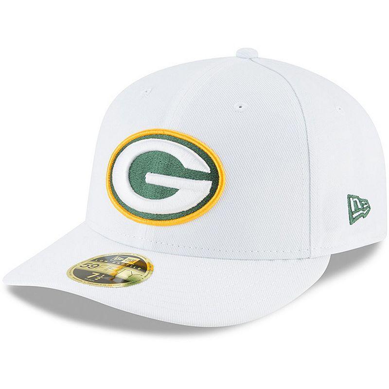 Mens New Era Green Bay Packers Omaha Low Profile 59FIFTY Fitted Hat Product Image