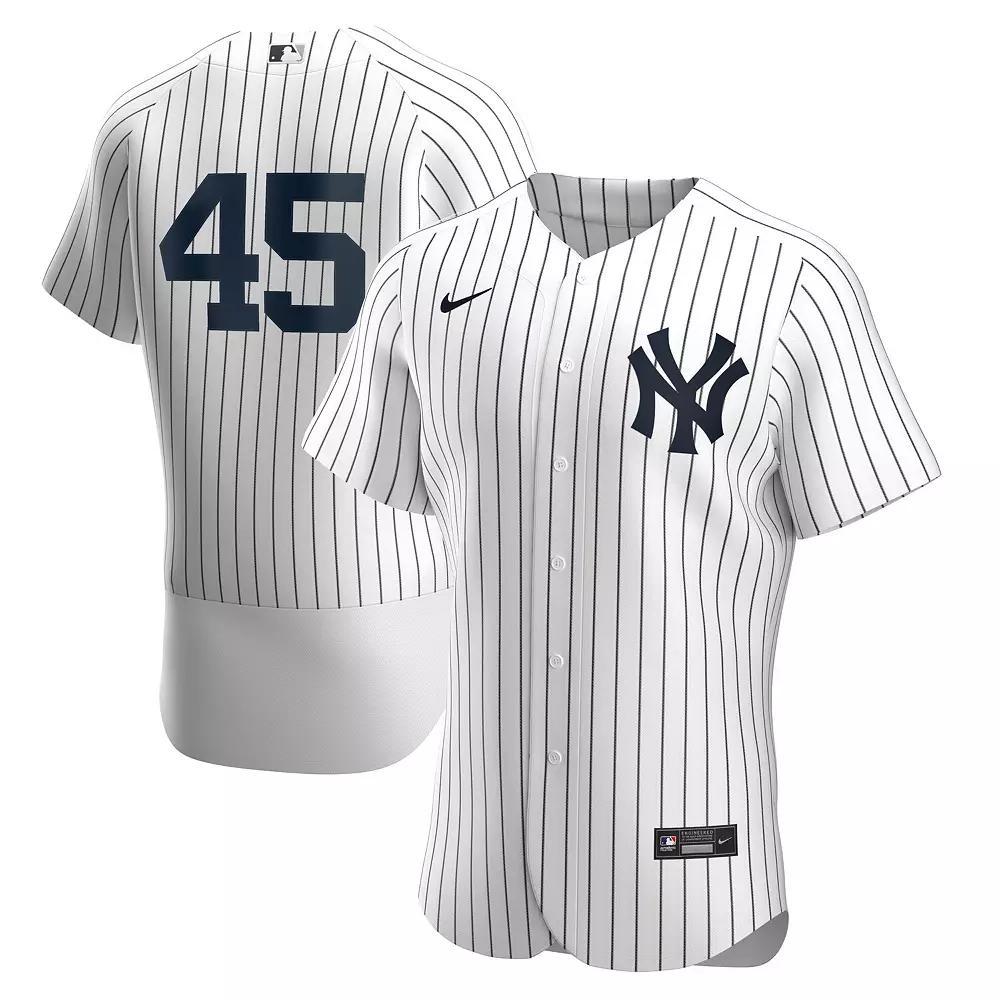 Men's Nike Gerrit Cole White New York Yankees Home Authentic Player Jersey,  Product Image