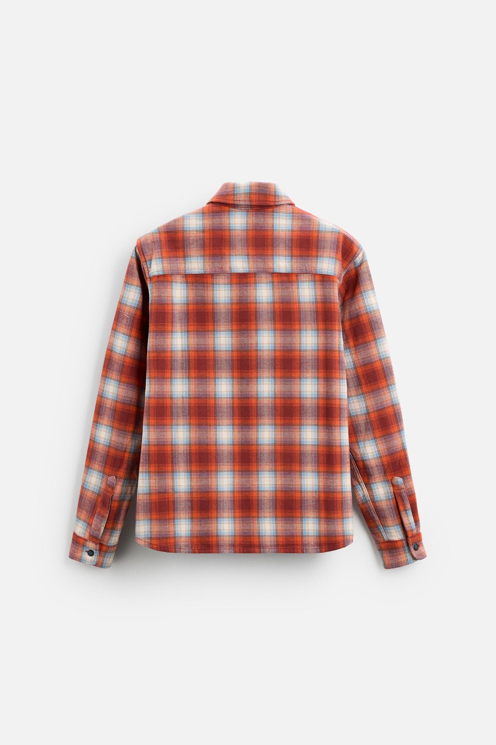PLAID FLANNEL SHIRT Product Image
