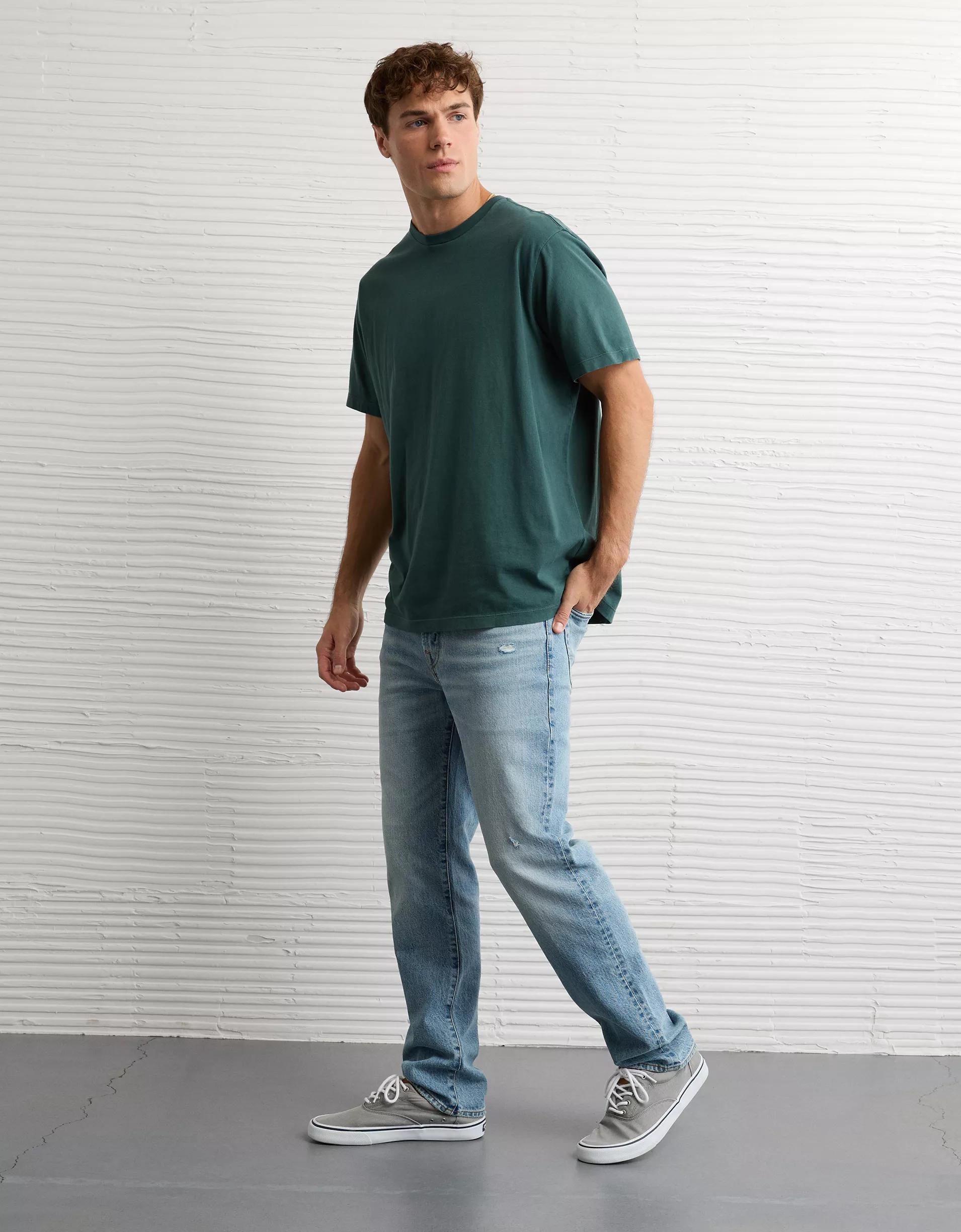 AE EasyFlex +TENCEL™ Fibers Athletic Straight Jean Product Image