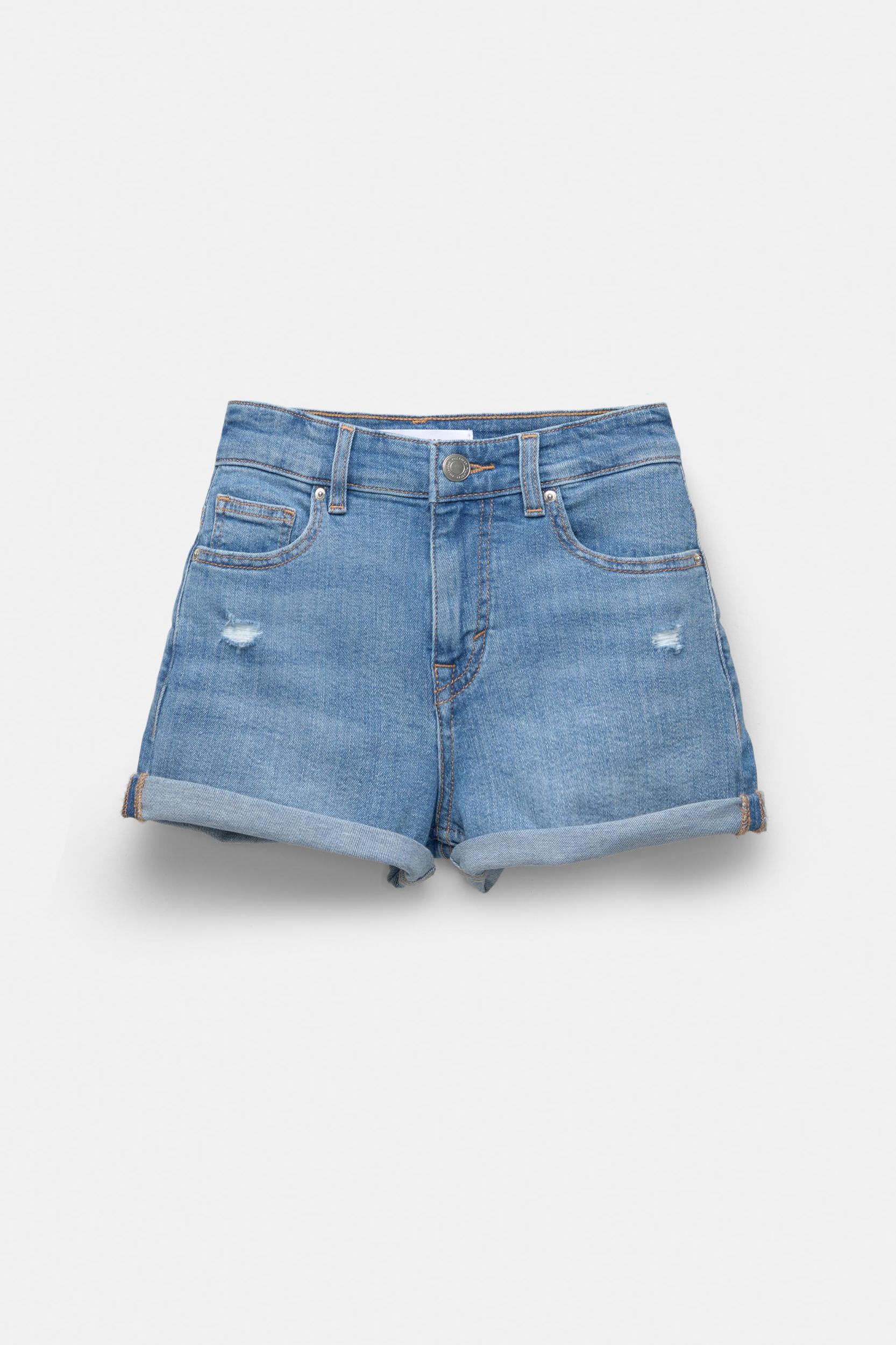 Denim shorts Product Image