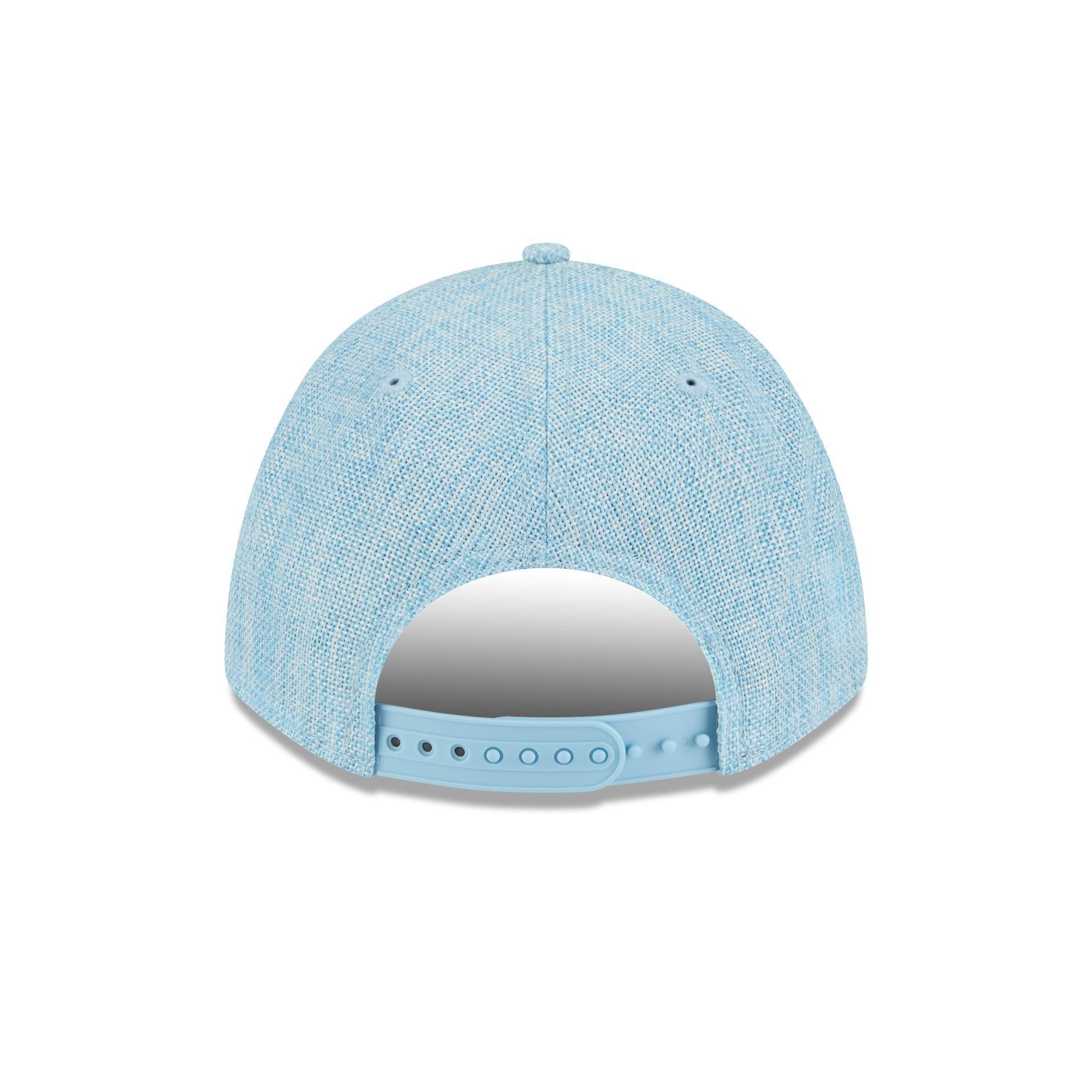 Los Angeles Dodgers Cotton Weaver Blue 9FORTY M-Crown A-Frame Snapback Hat Male Product Image