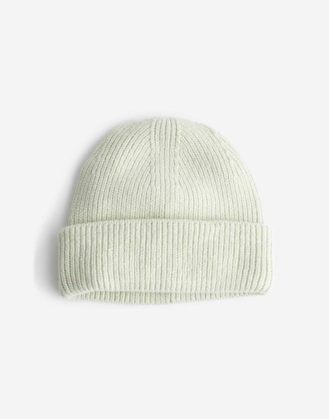 Wool-Blend Knit Beanie Product Image