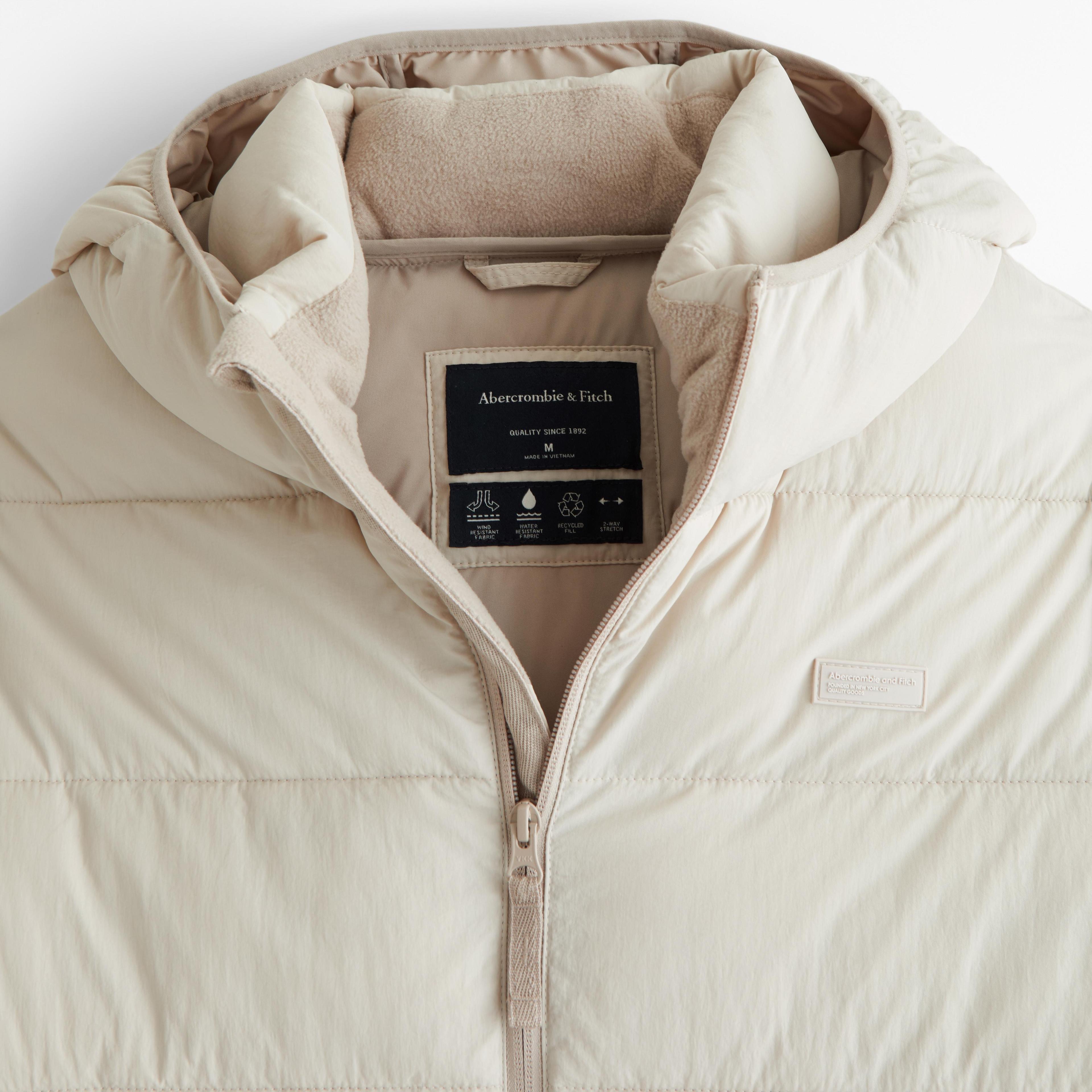 Lightweight Hooded Puffer Jacket Product Image