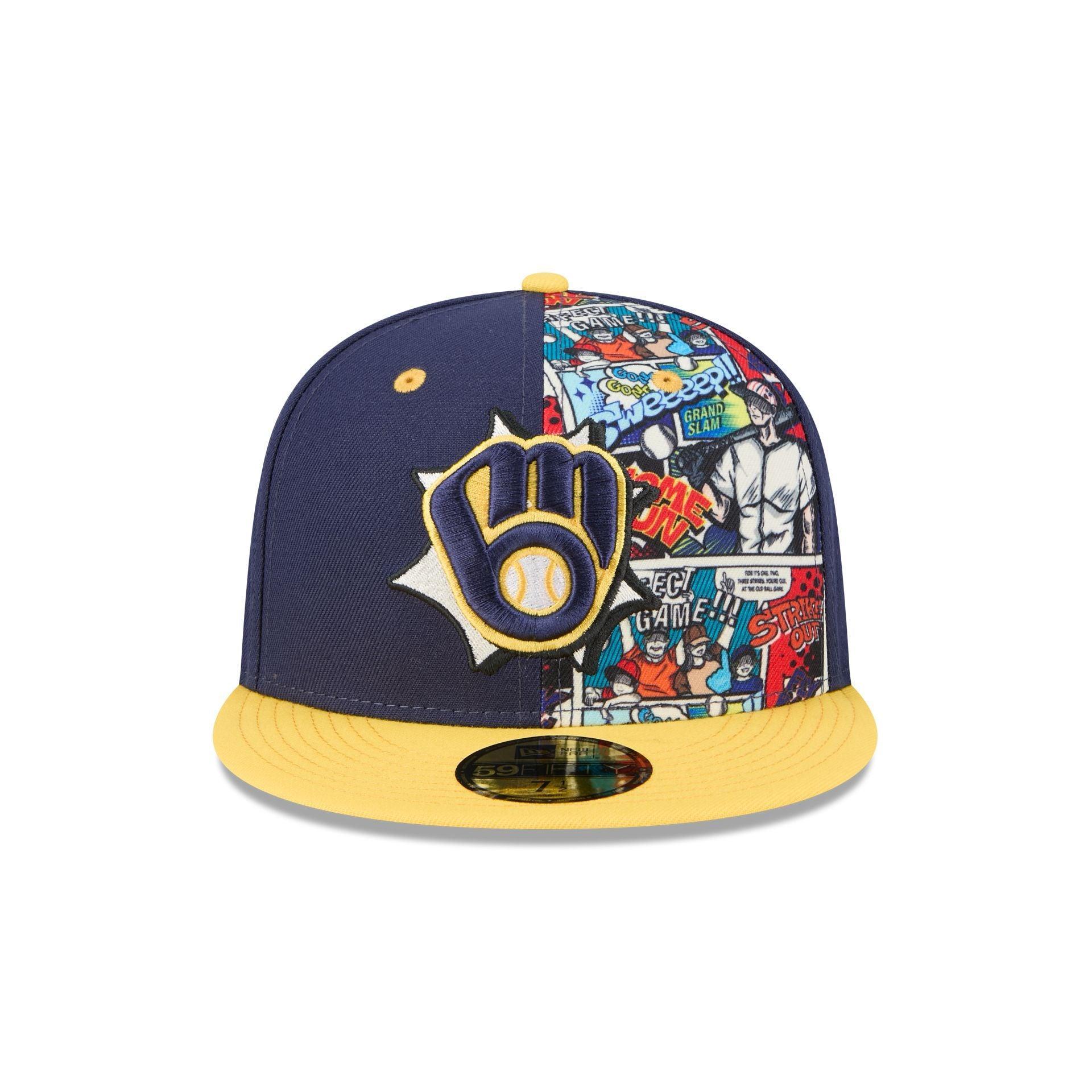 Milwaukee Brewers Diamond Hero Edition 59FIFTY Fitted Hat Male Product Image