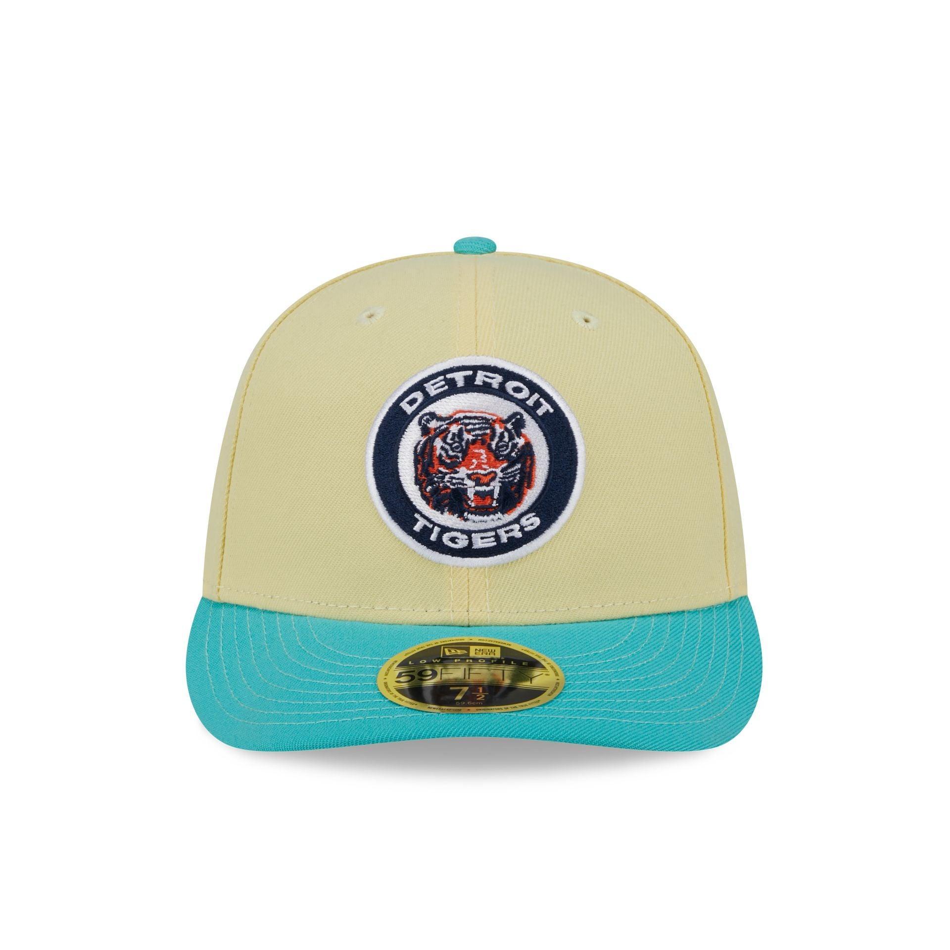 Detroit Tigers Soft Yellow Low Profile 59FIFTY Fitted Hat Male Product Image