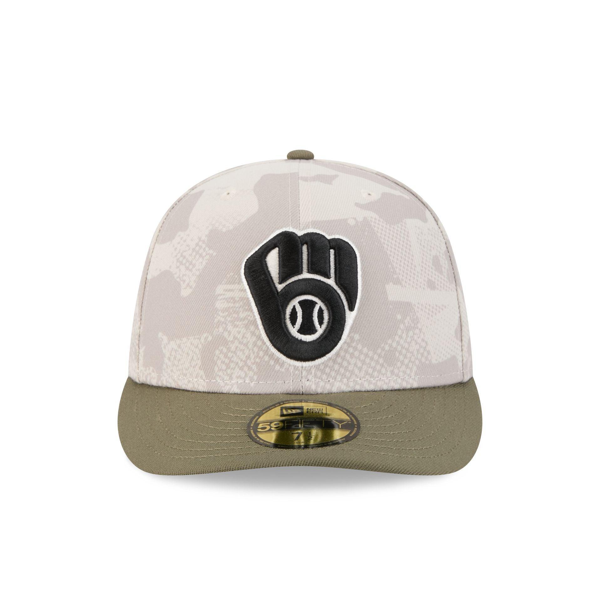Milwaukee Brewers Armed Forces Day 2025 59FIFTY Fitted Hat Male Product Image