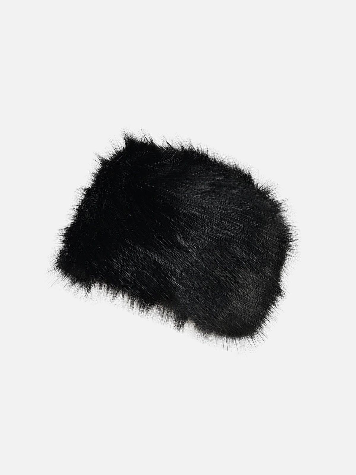 Plush Faux Fur Hat Product Image