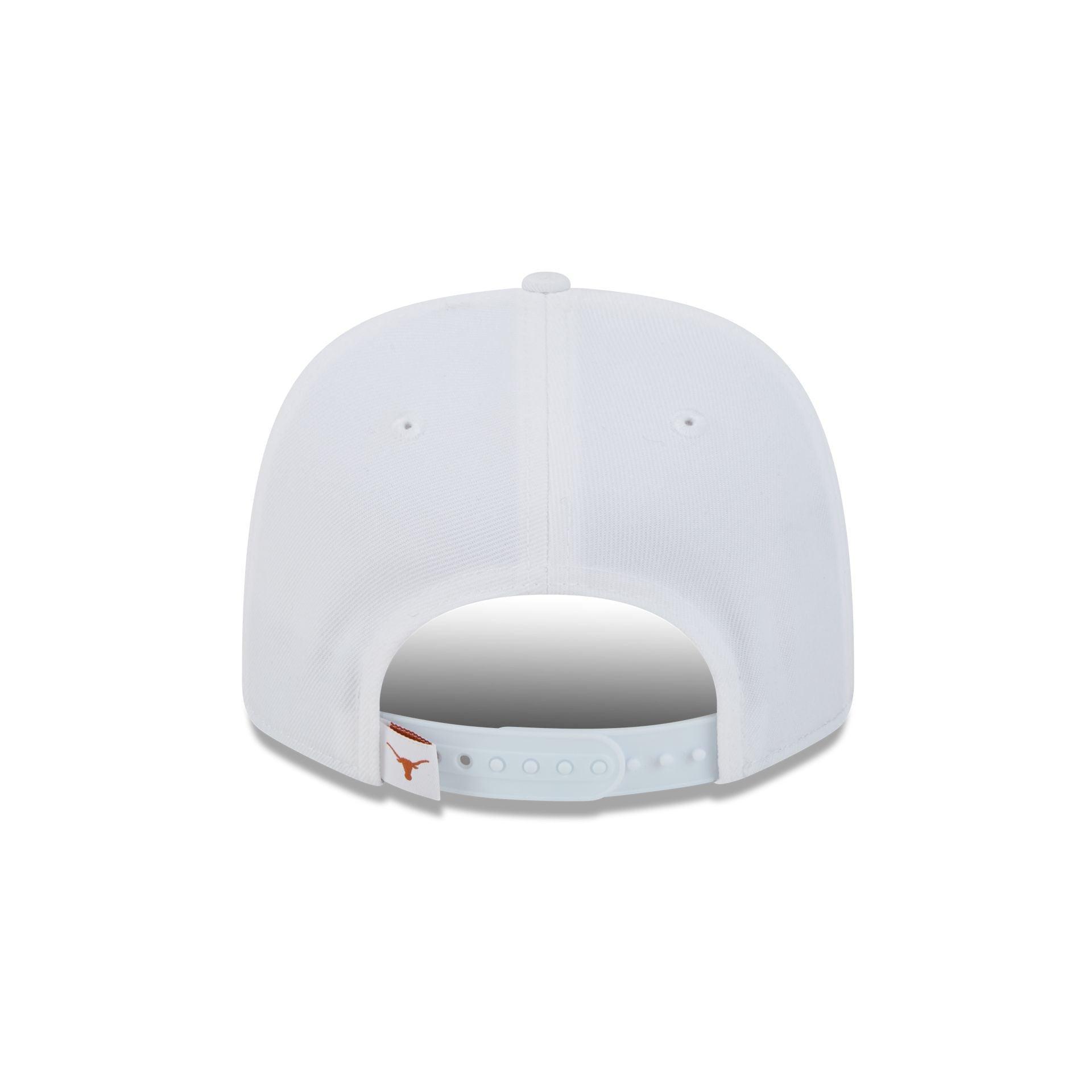 Texas Longhorns Basic White 9SEVENTY Stretch-Snap Hat Male Product Image