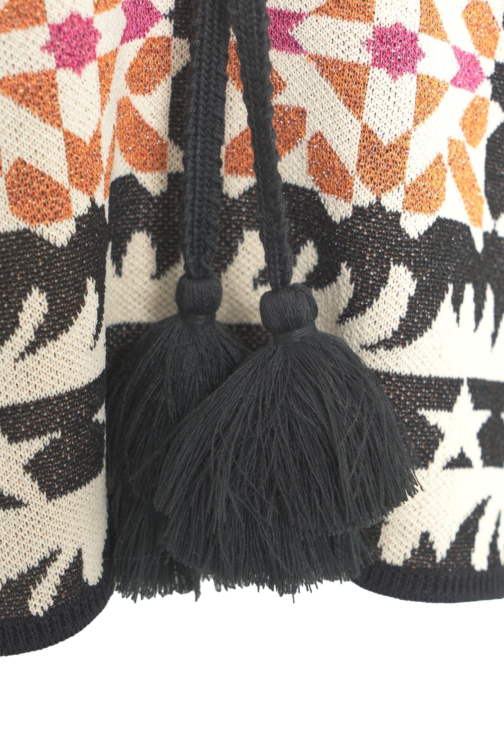 Lurex jacquard blouse Product Image