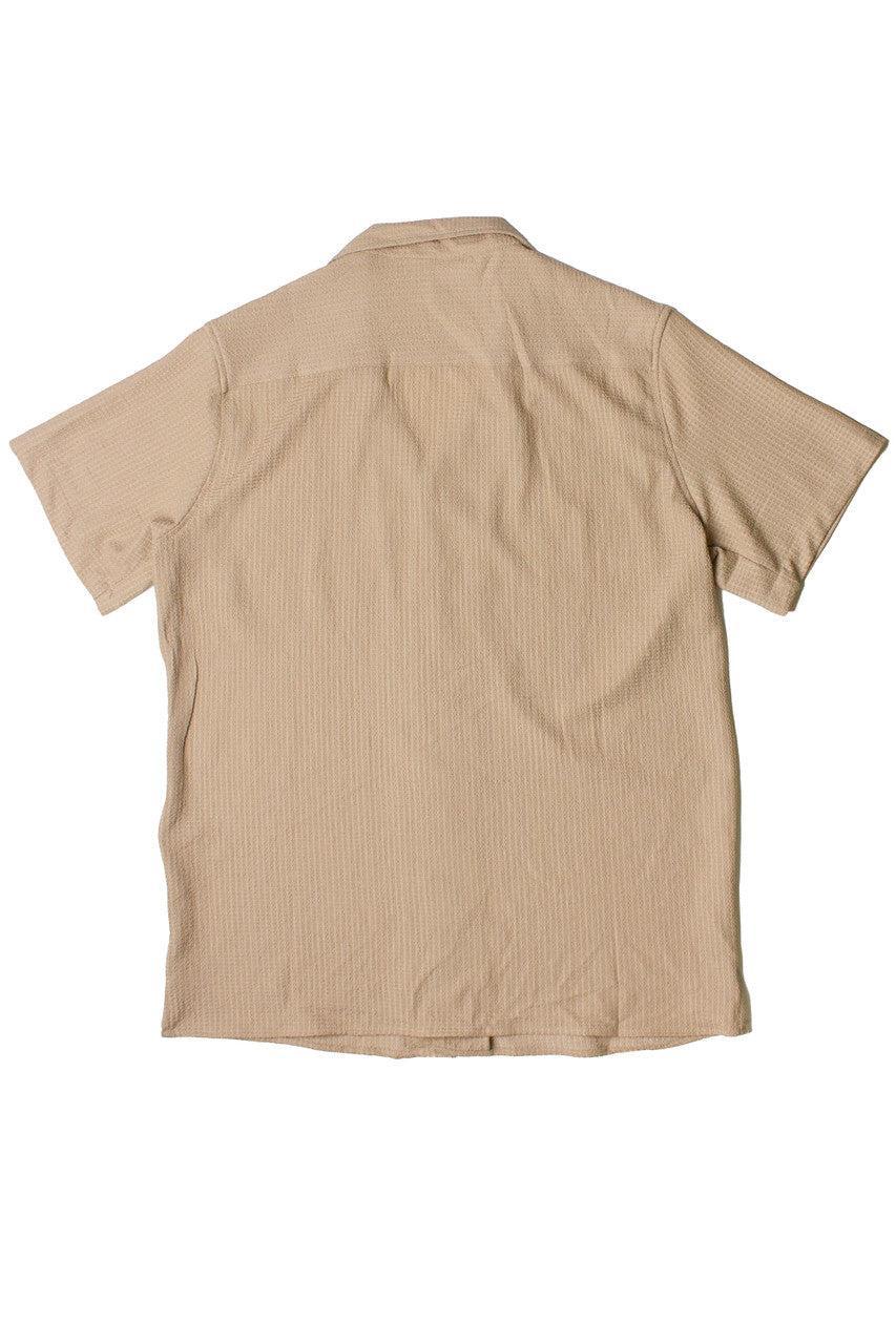 Lightweight Textured Button Up Shirt Product Image