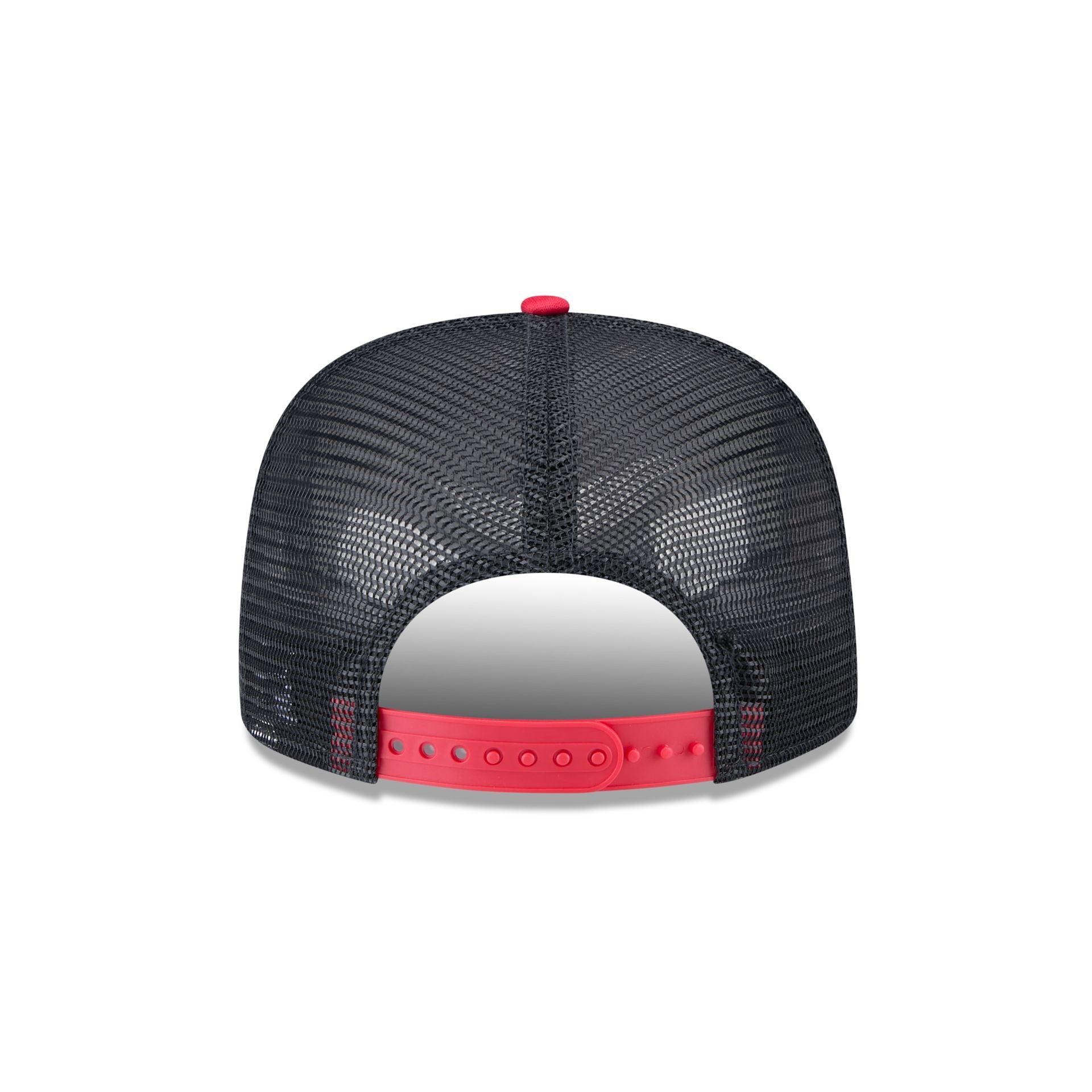 Boston Red Sox Retro Script 9FIFTY A-Frame Trucker Hat Male Product Image