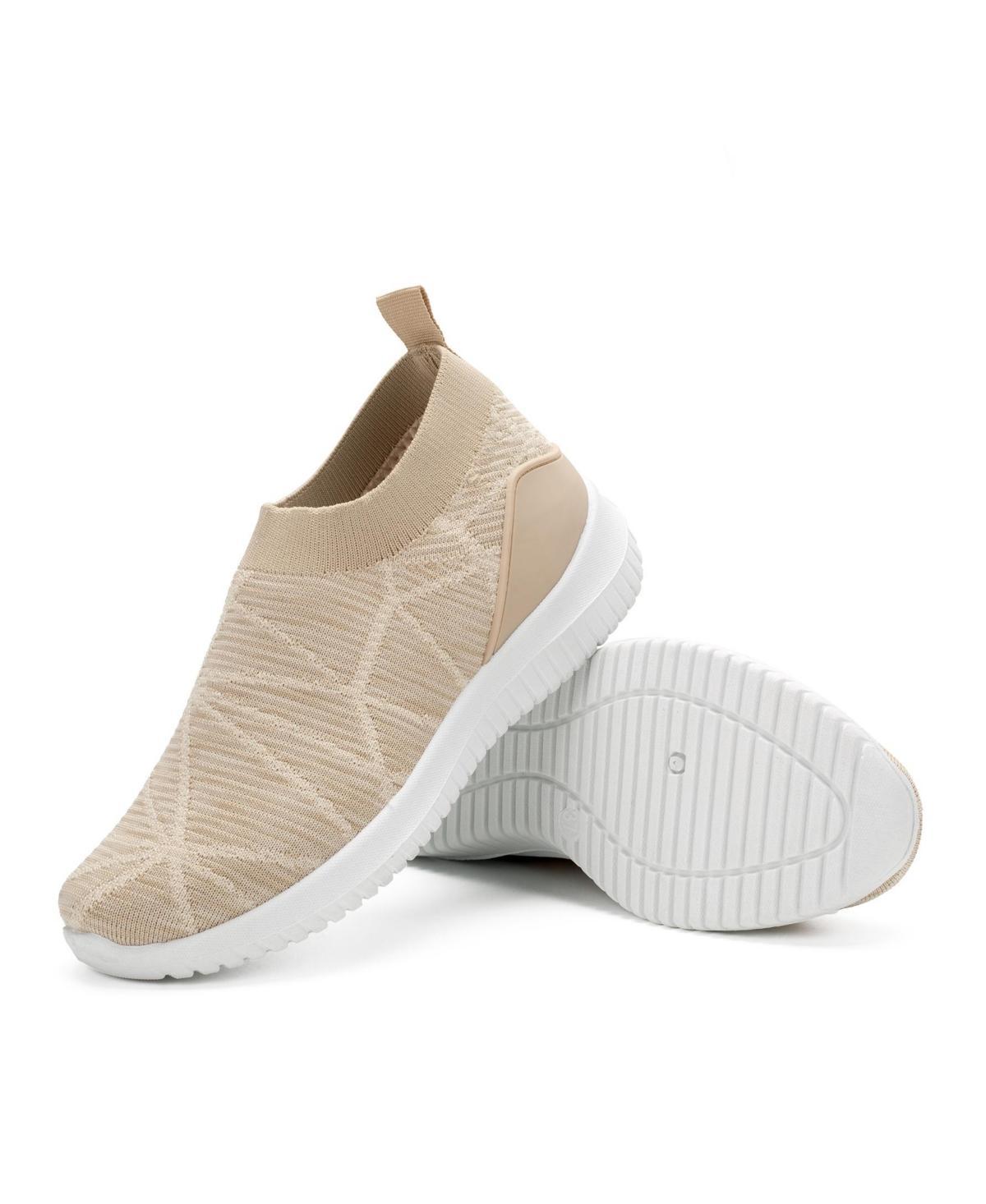 Mio Marinos Womens Casual Slip On Sneakers with Breathable Mesh Product Image