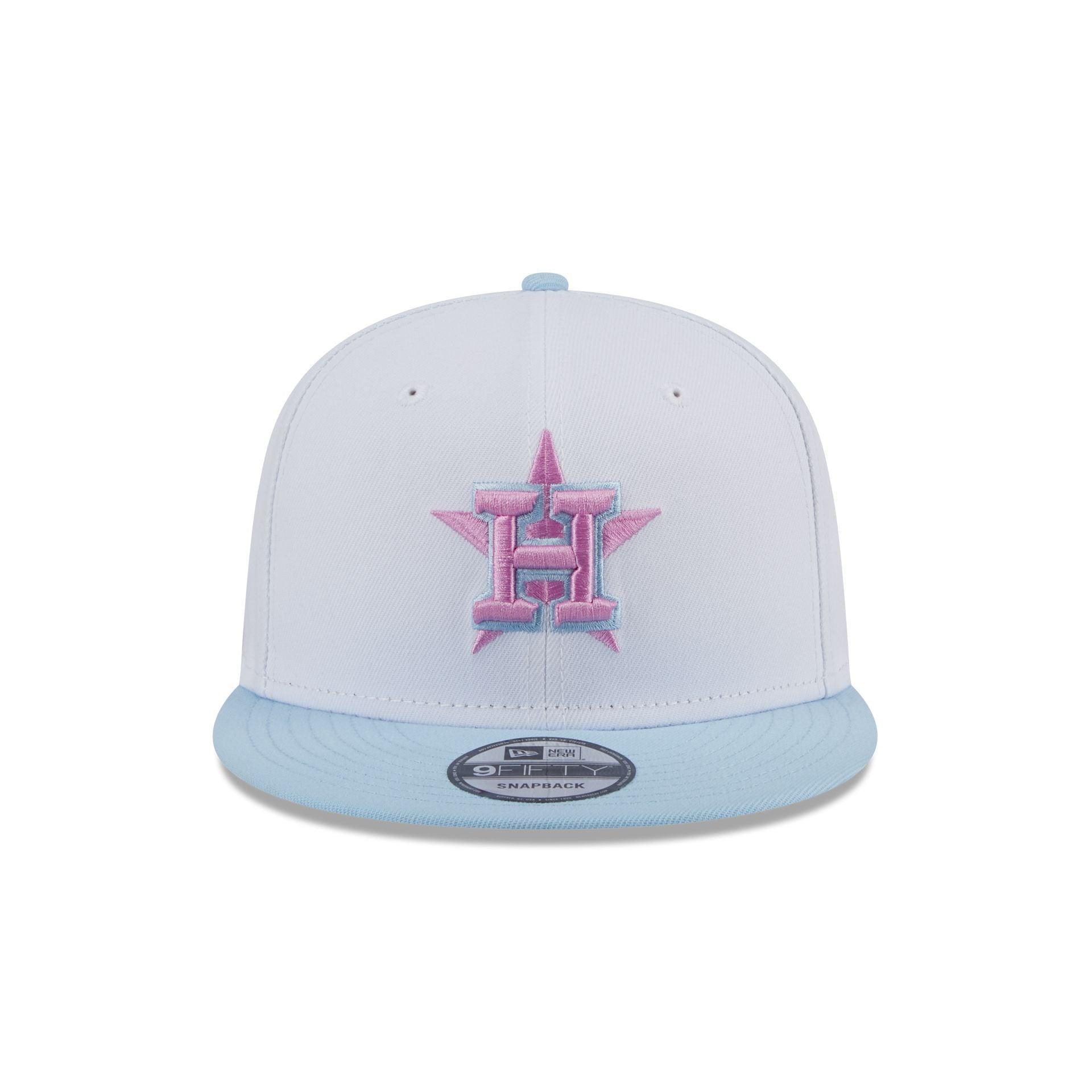 Houston Astros Color Pack White 9FIFTY Snapback Hat Male Product Image