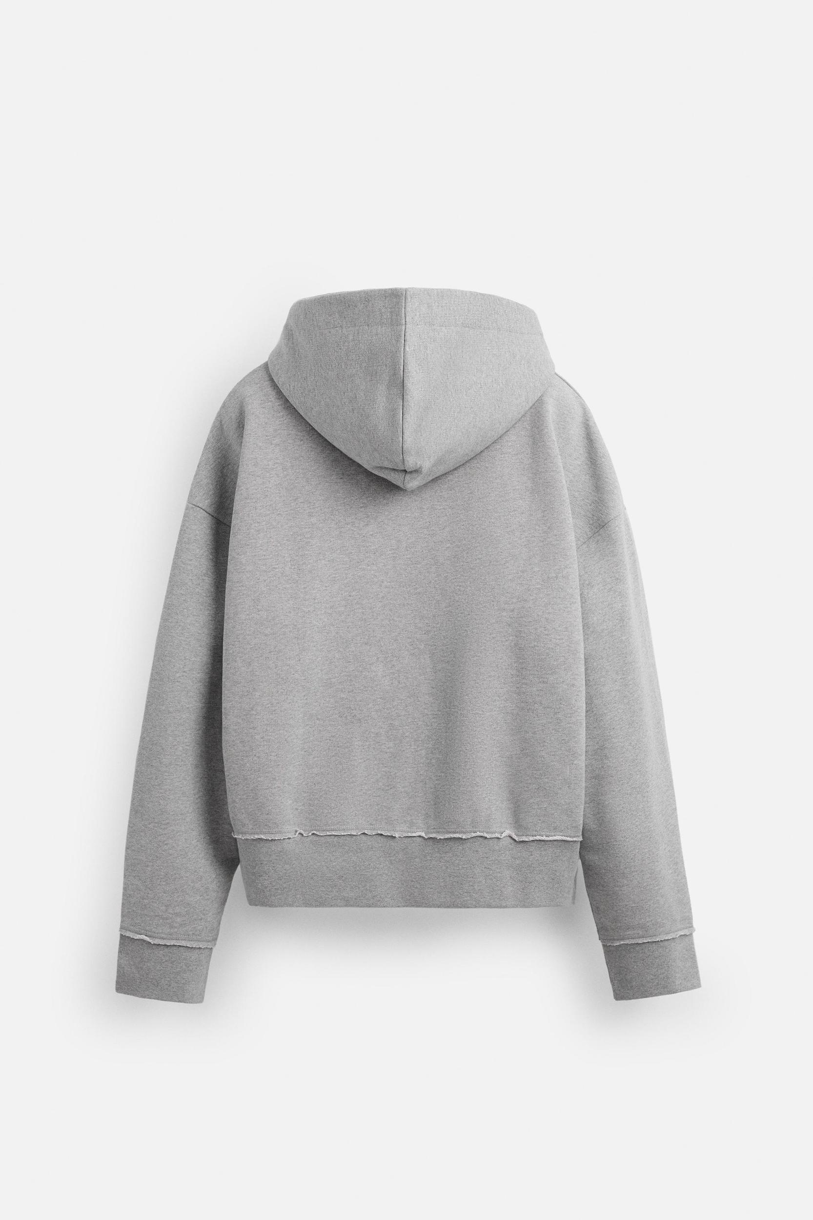 ZIP HOODIE SWEATSHIRT Product Image