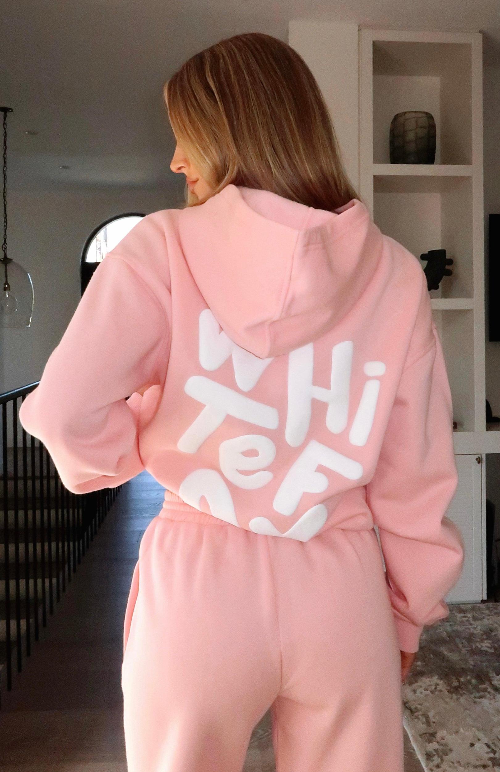 The New Standard Oversized Hoodie Pink Product Image