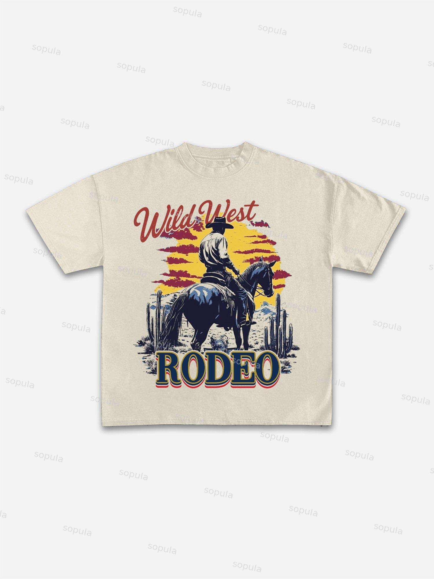 Coors Banquet Rodeo Classic Graphic Cotton T-shirt Product Image