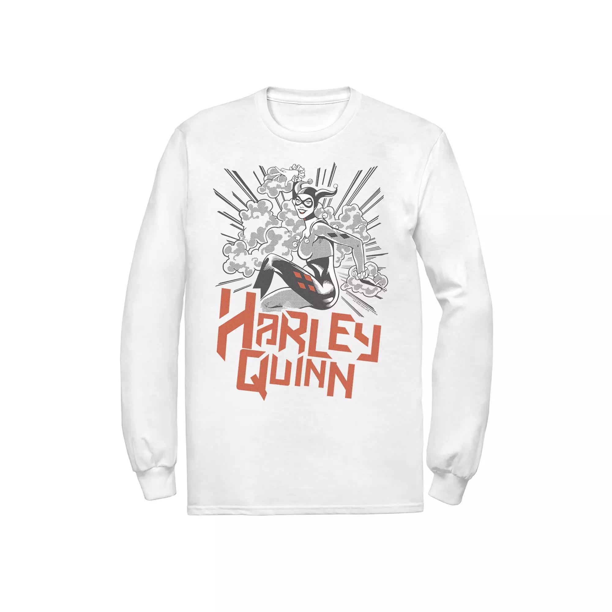 Men's DC Comics Harley Quinn Action Pose Tee,  Product Image