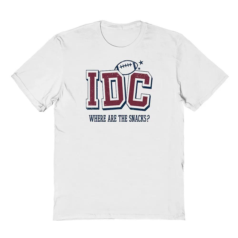 Men's Duke & Sons IDC Snacks Graphic Tee, Size: Large, White Product Image