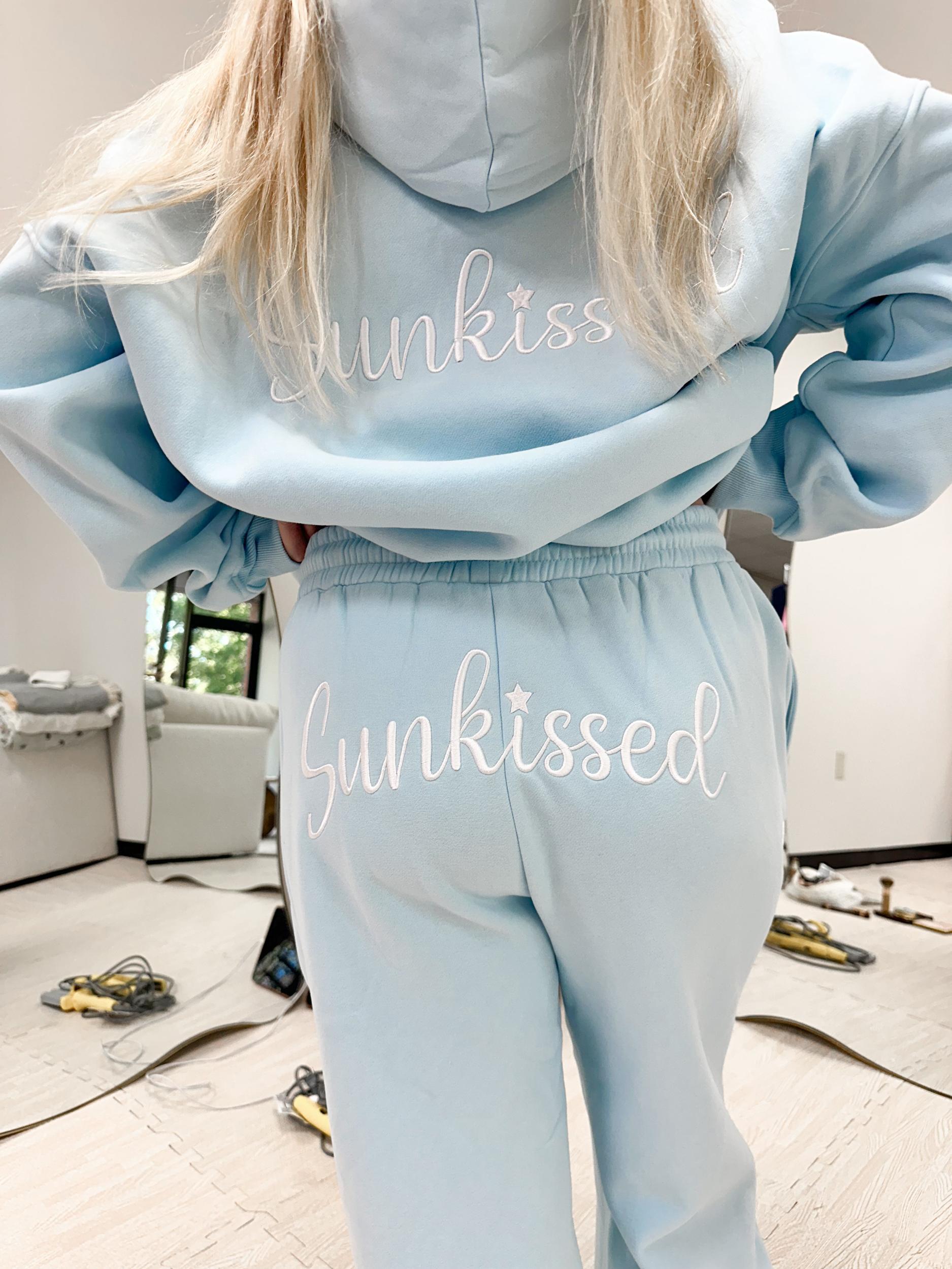 Sunkissed Cursive Embroider Hoodie Product Image