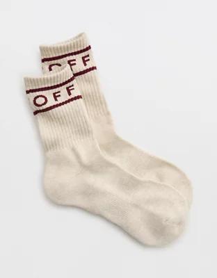 OFFLINE By Aerie Crew Socks Product Image