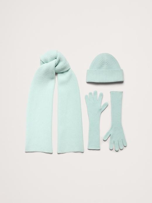 Signature Cashmere Long Gloves Product Image