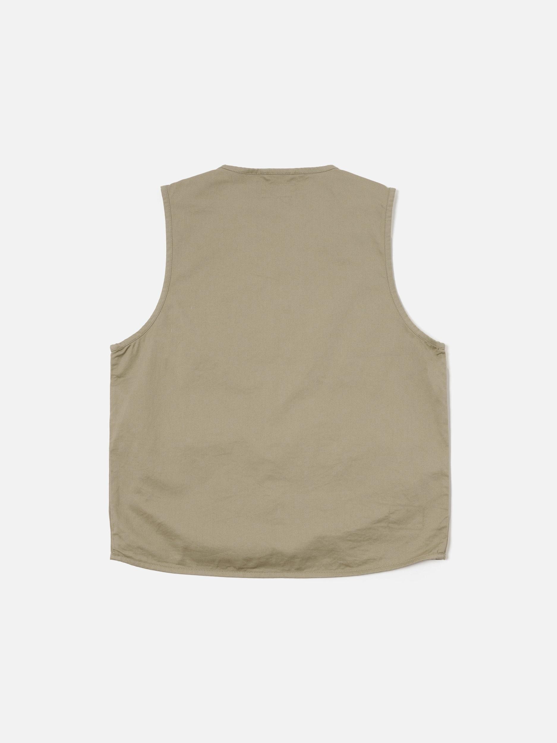 Stone Twill 4 Pocket Gilet Product Image